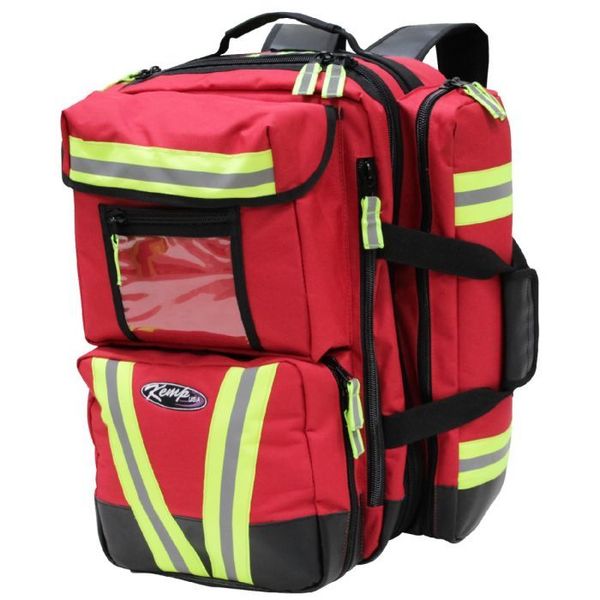 Kemp Usa Ultimate EMS Backpack, Red 10-115-RED